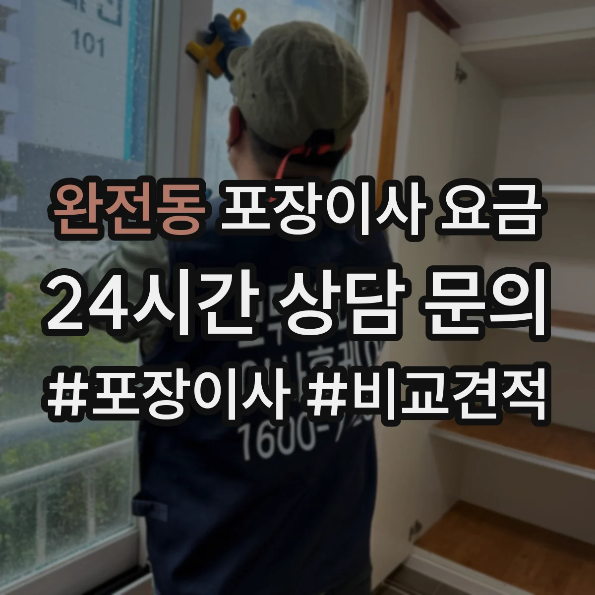완전동 포장이사 요금