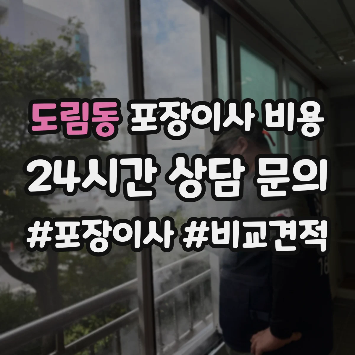 도림동 포장이사 비용