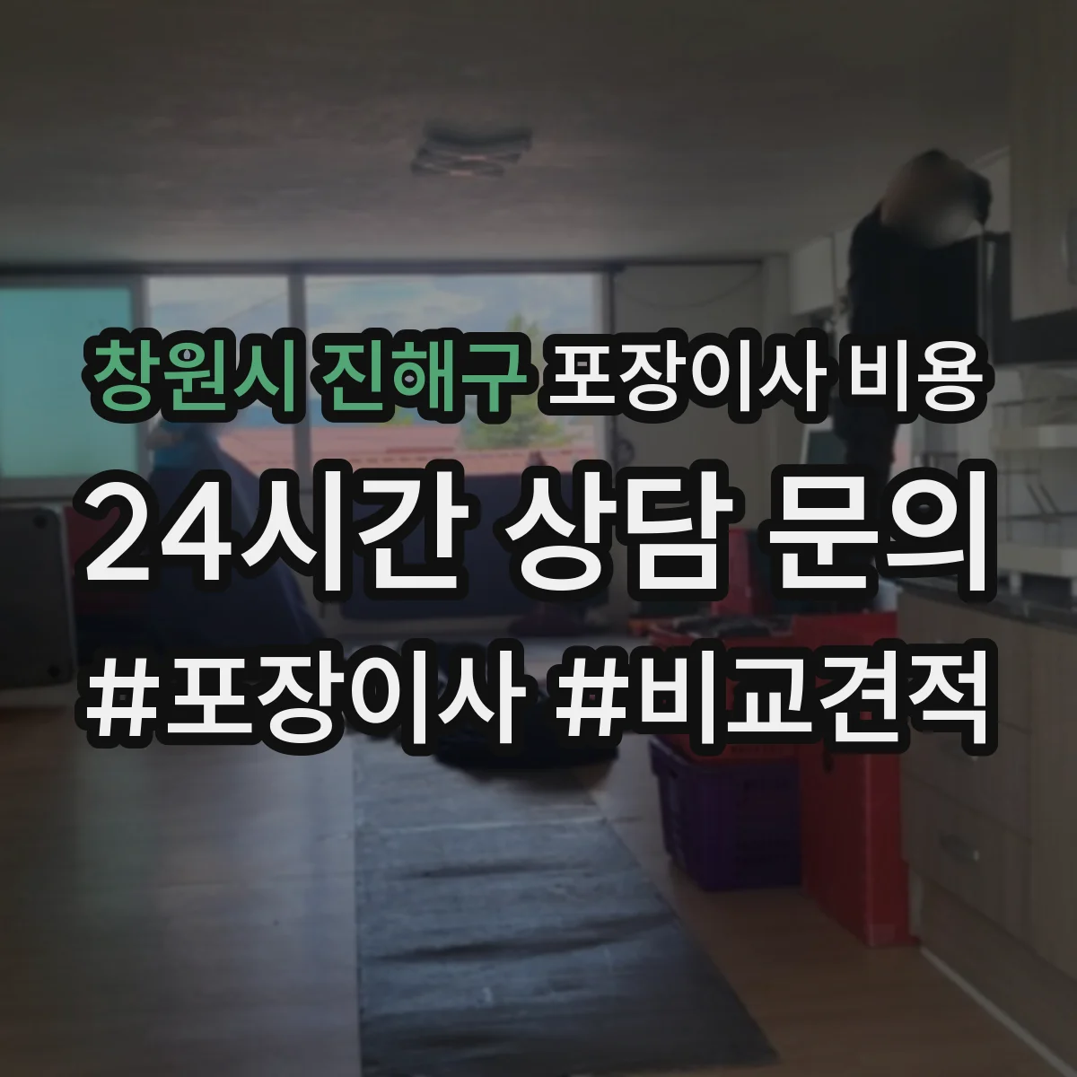 창원시 진해구 포장이사 비용