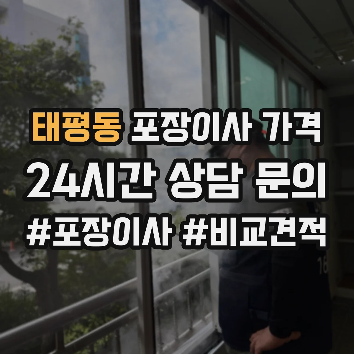 태평동 포장이사 가격