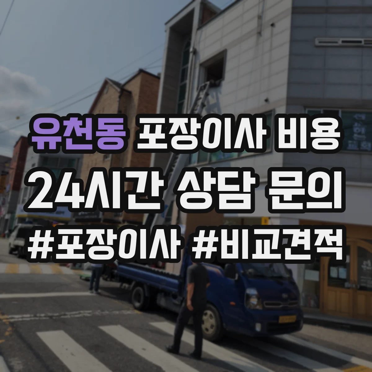 유천동 포장이사 비용