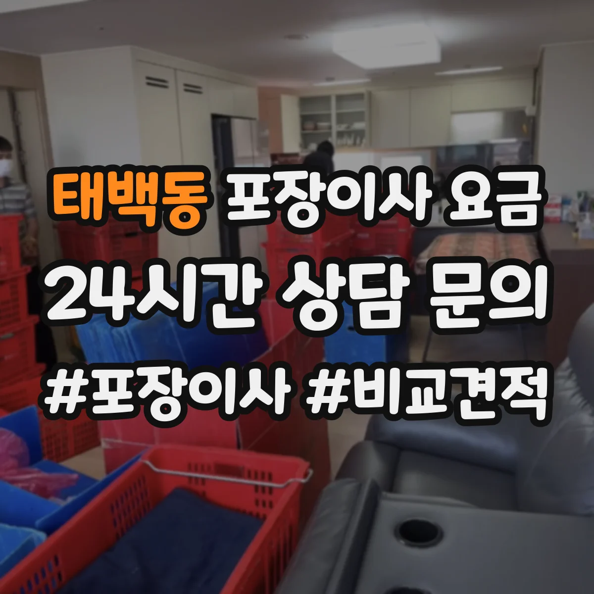 태백동 포장이사 요금