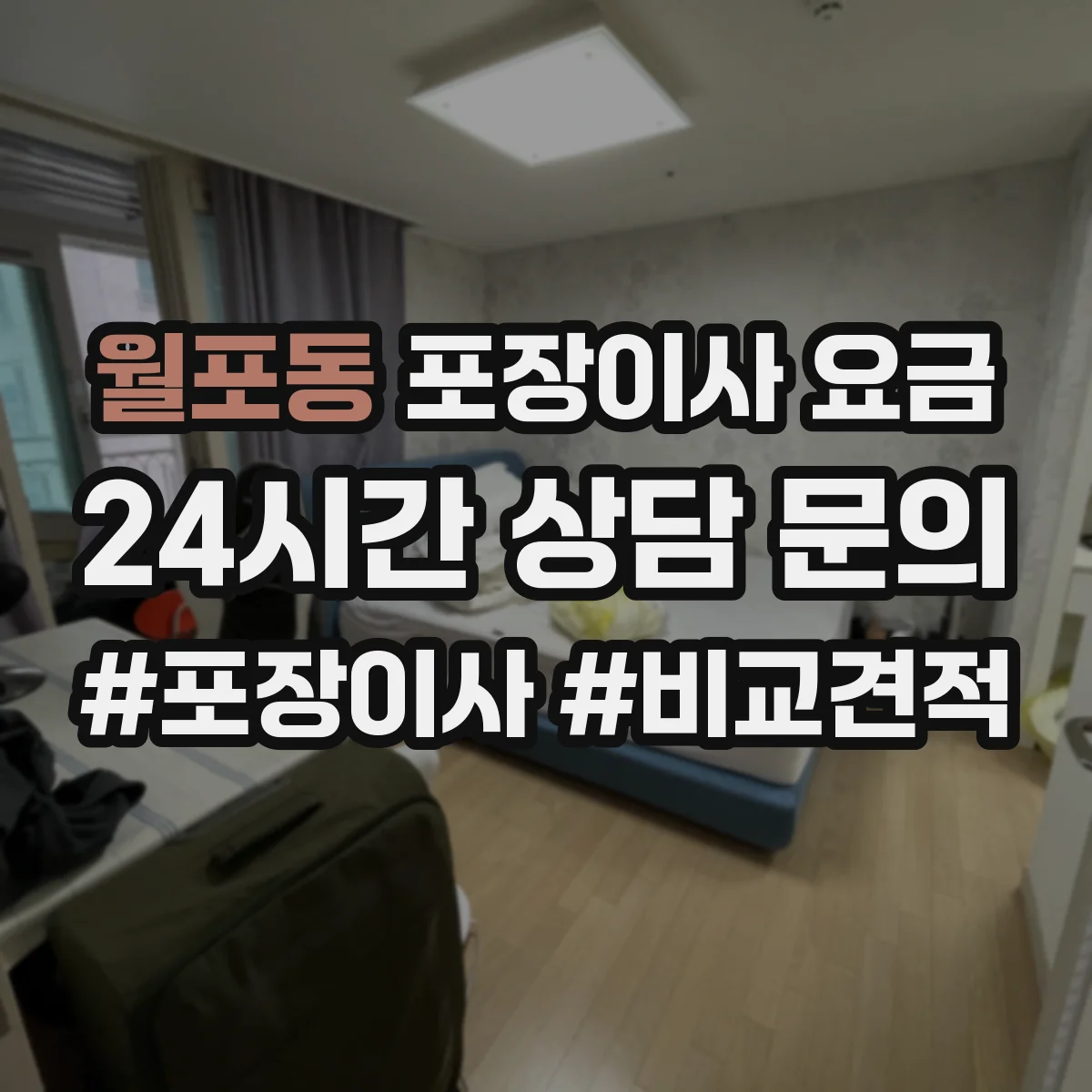 월포동 포장이사 요금