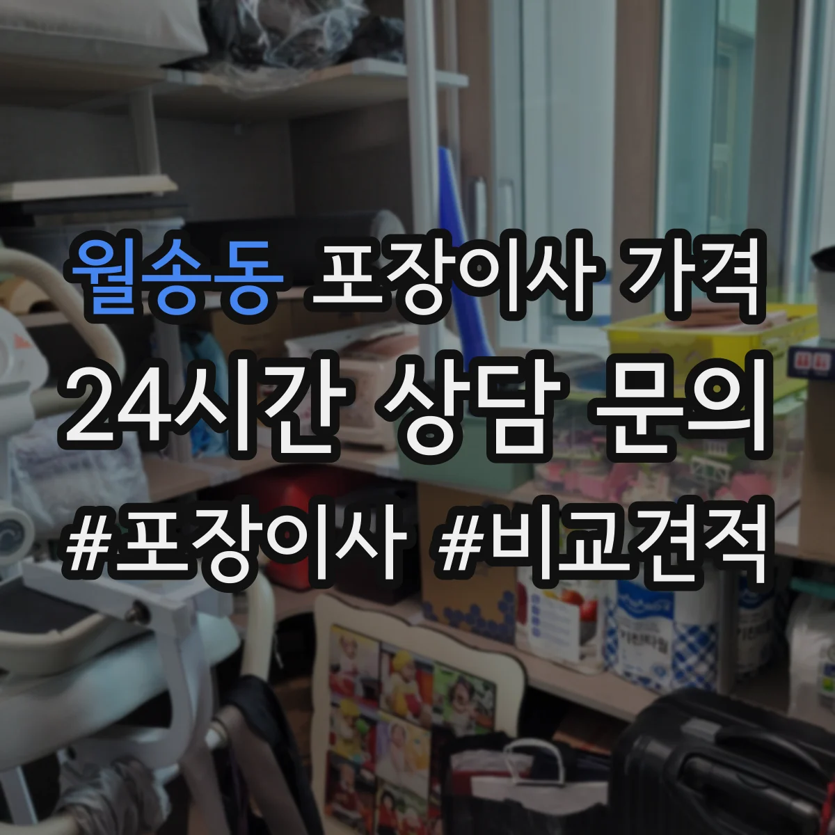 월송동 포장이사 가격