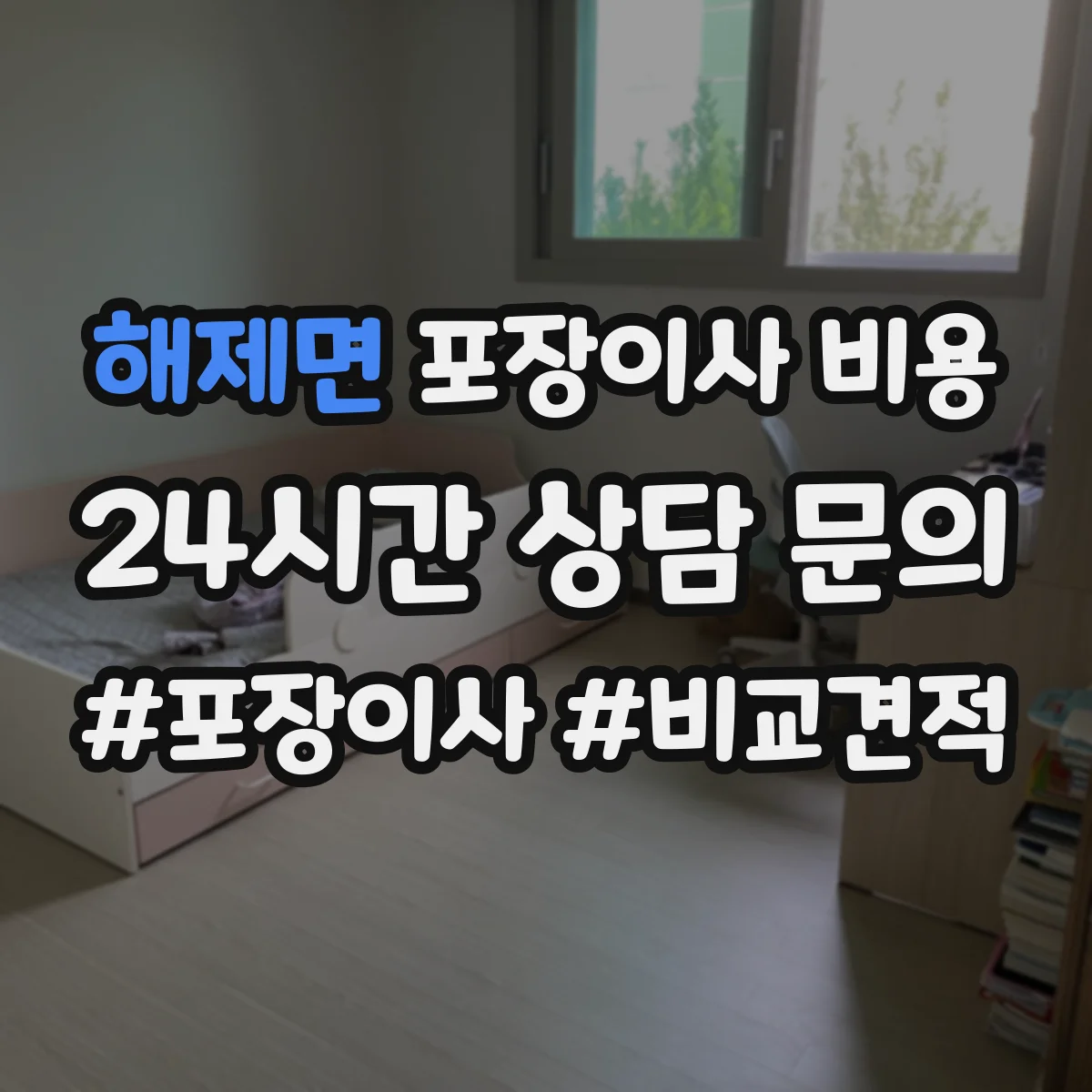 해제면 포장이사 비용