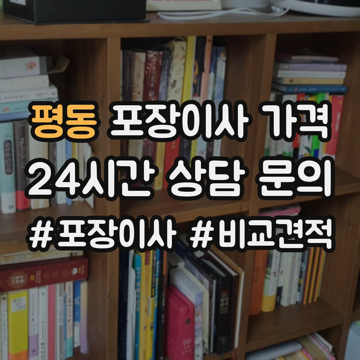 평동 포장이사 가격