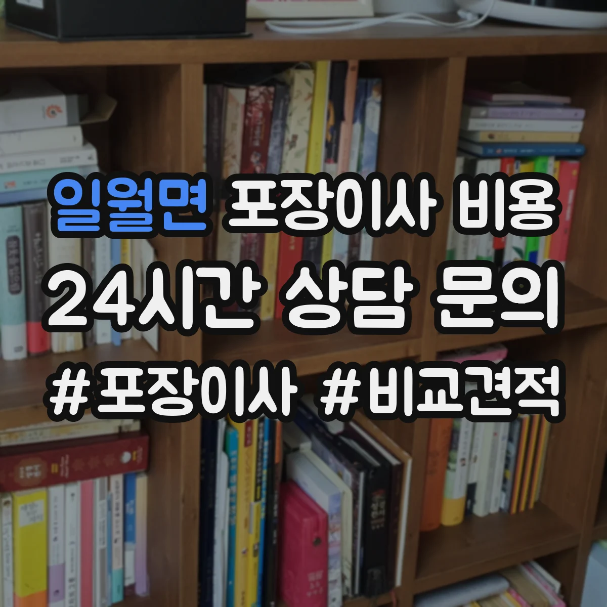 일월면 포장이사 비용