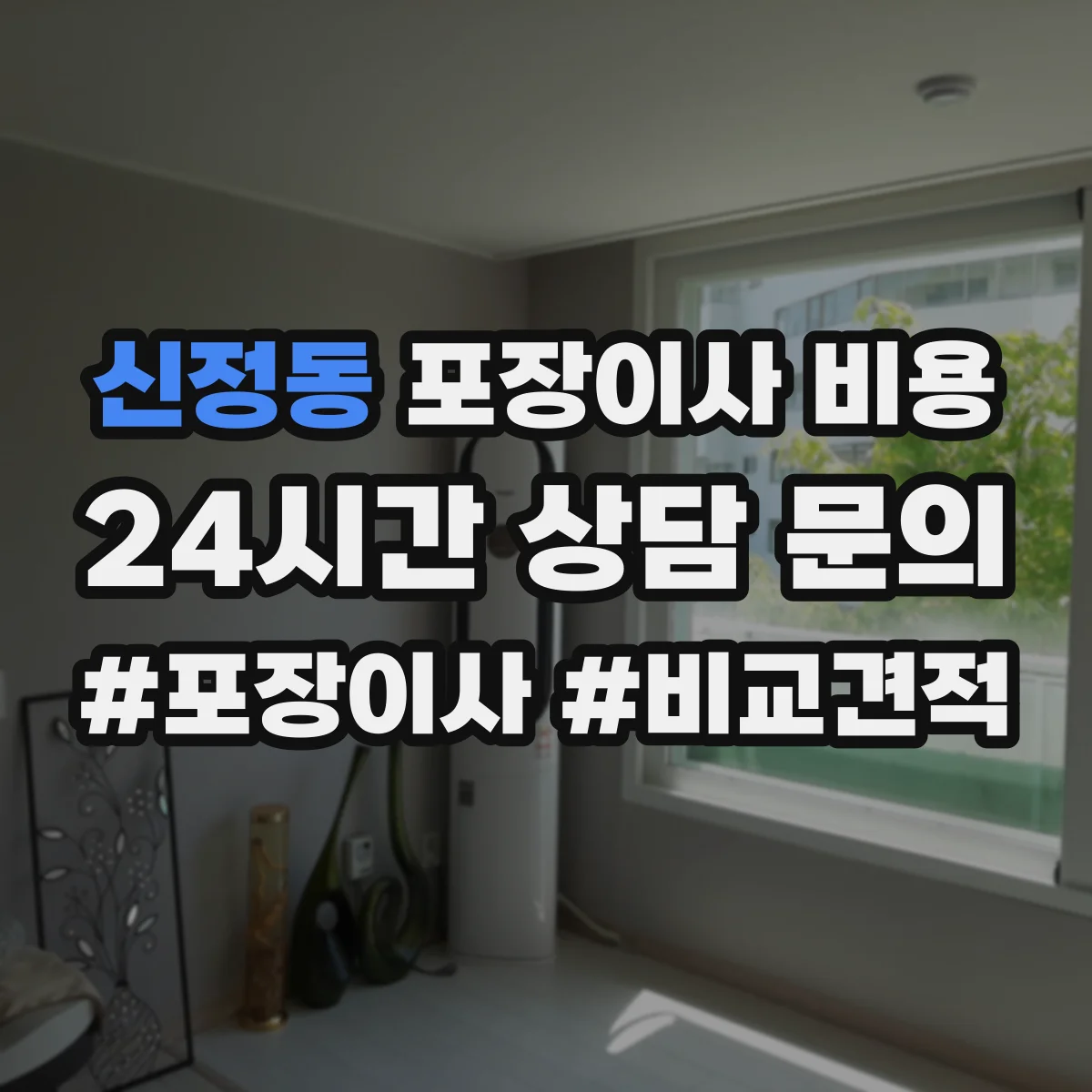 신정동 포장이사 비용