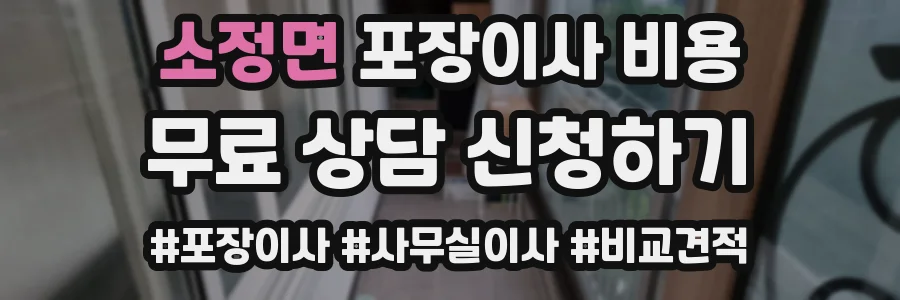 소정면 포장이사 비용