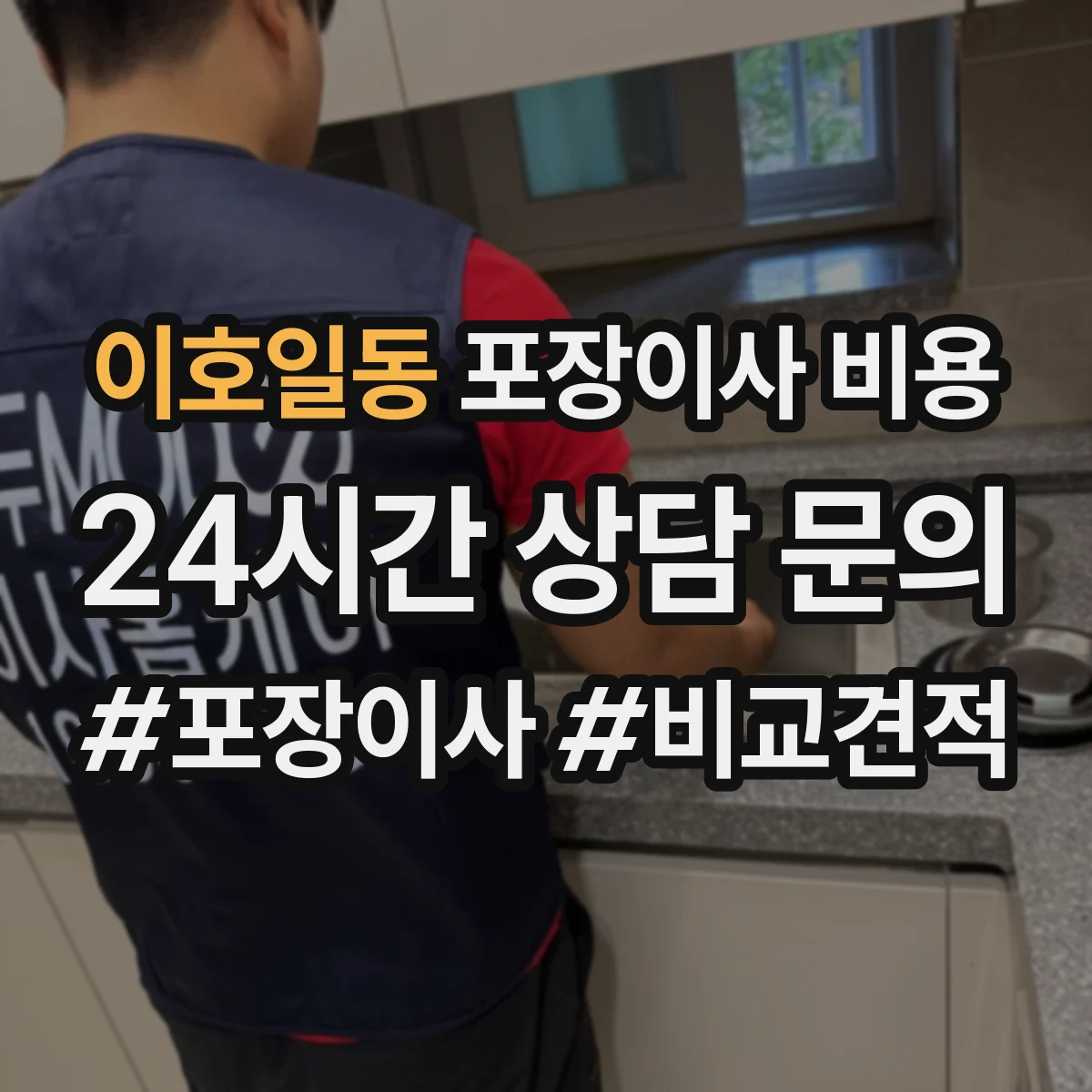 이호일동 포장이사 비용