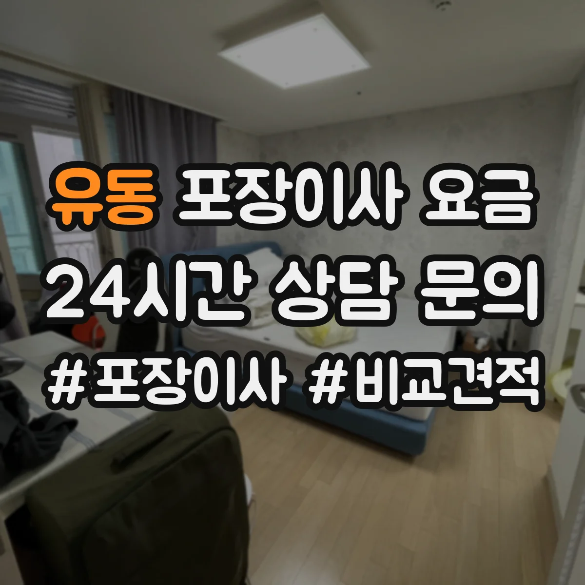 유동 포장이사 요금