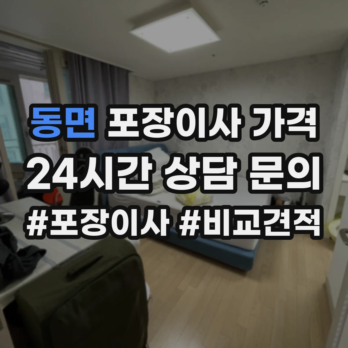 동면 포장이사 가격