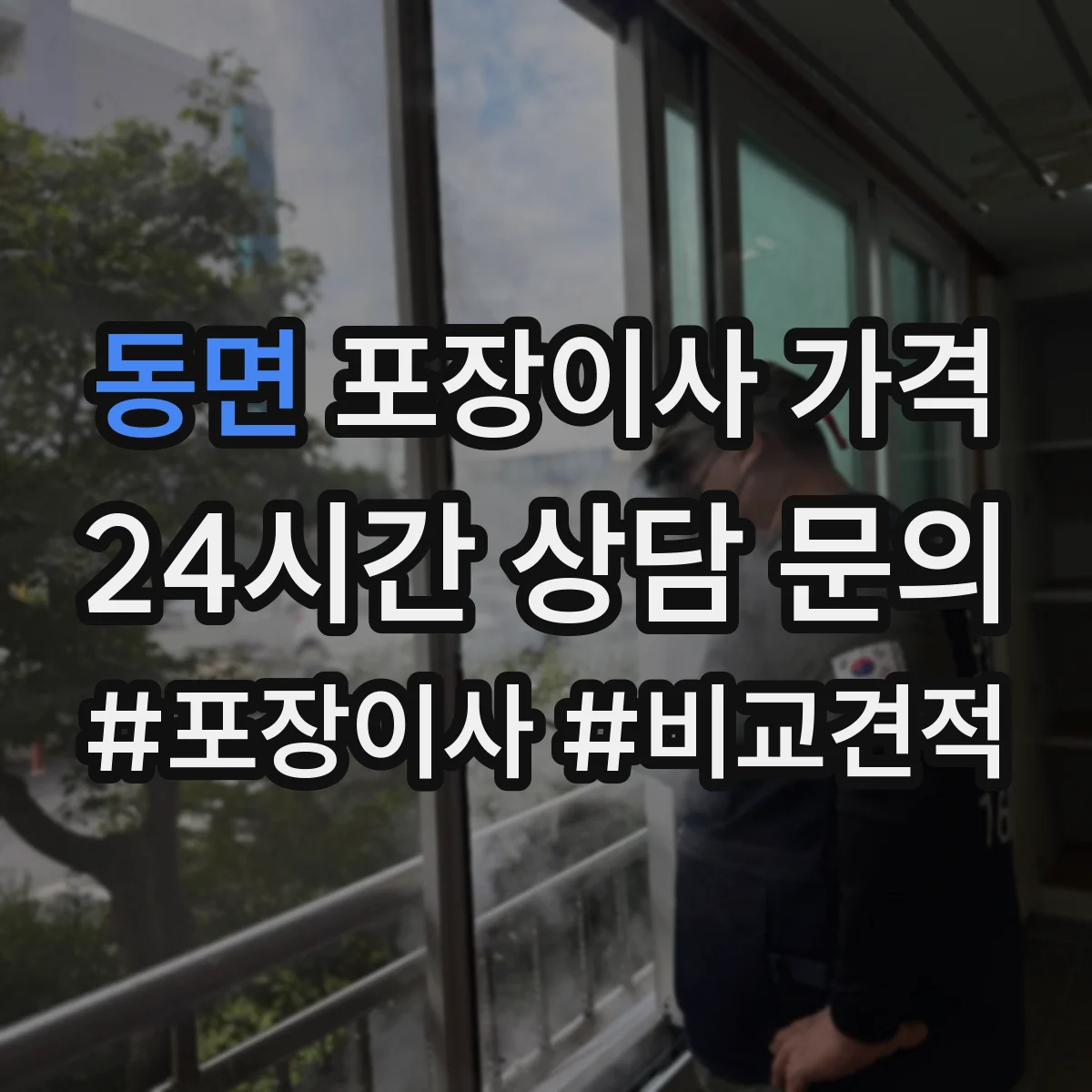 동면 포장이사 가격