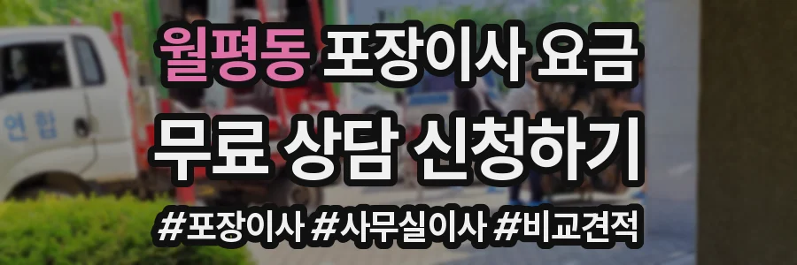 월평동 포장이사 요금