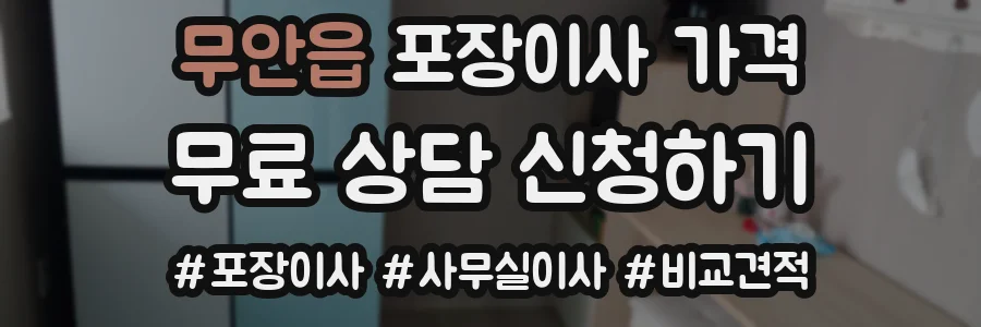 무안읍 포장이사 가격