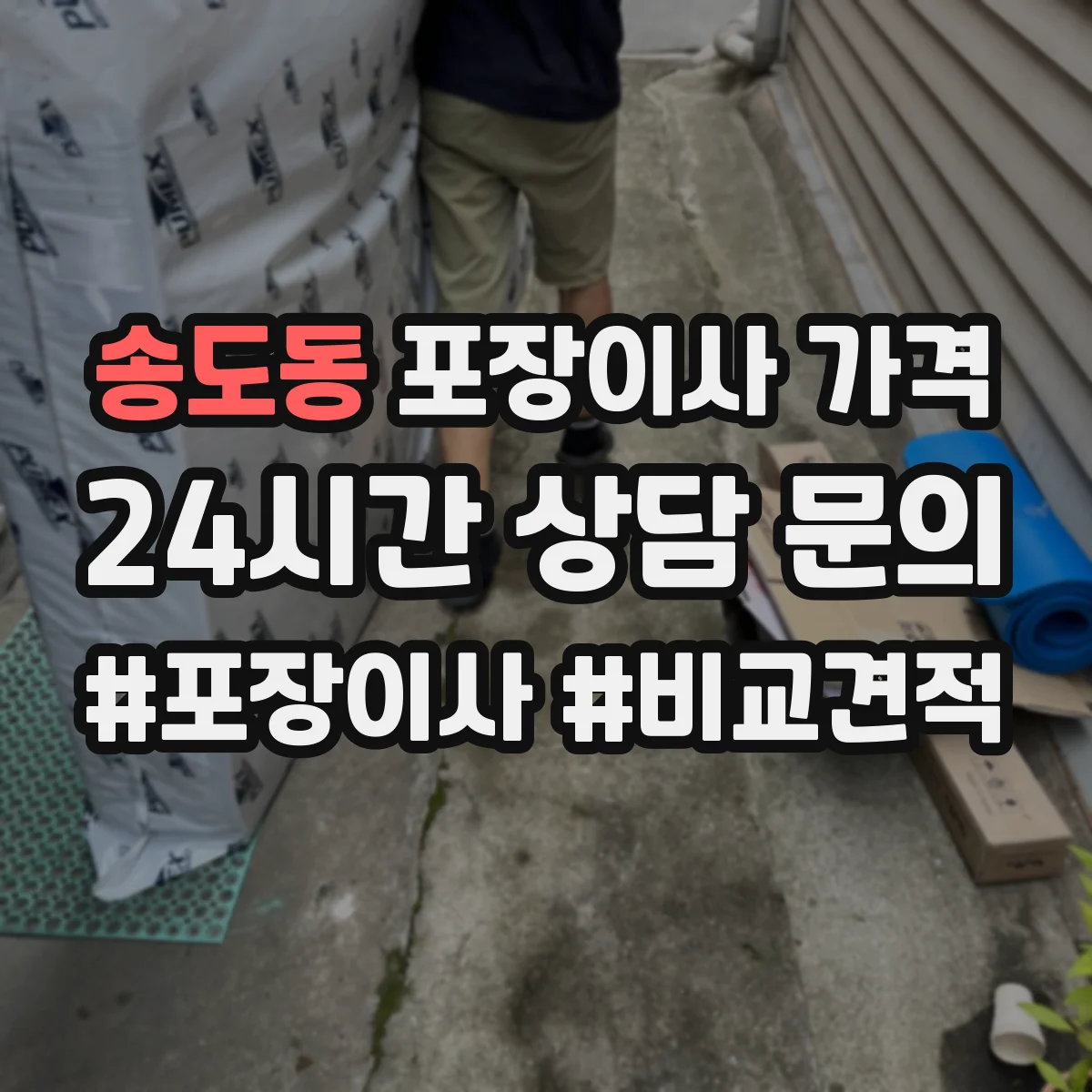 송도동 포장이사 가격