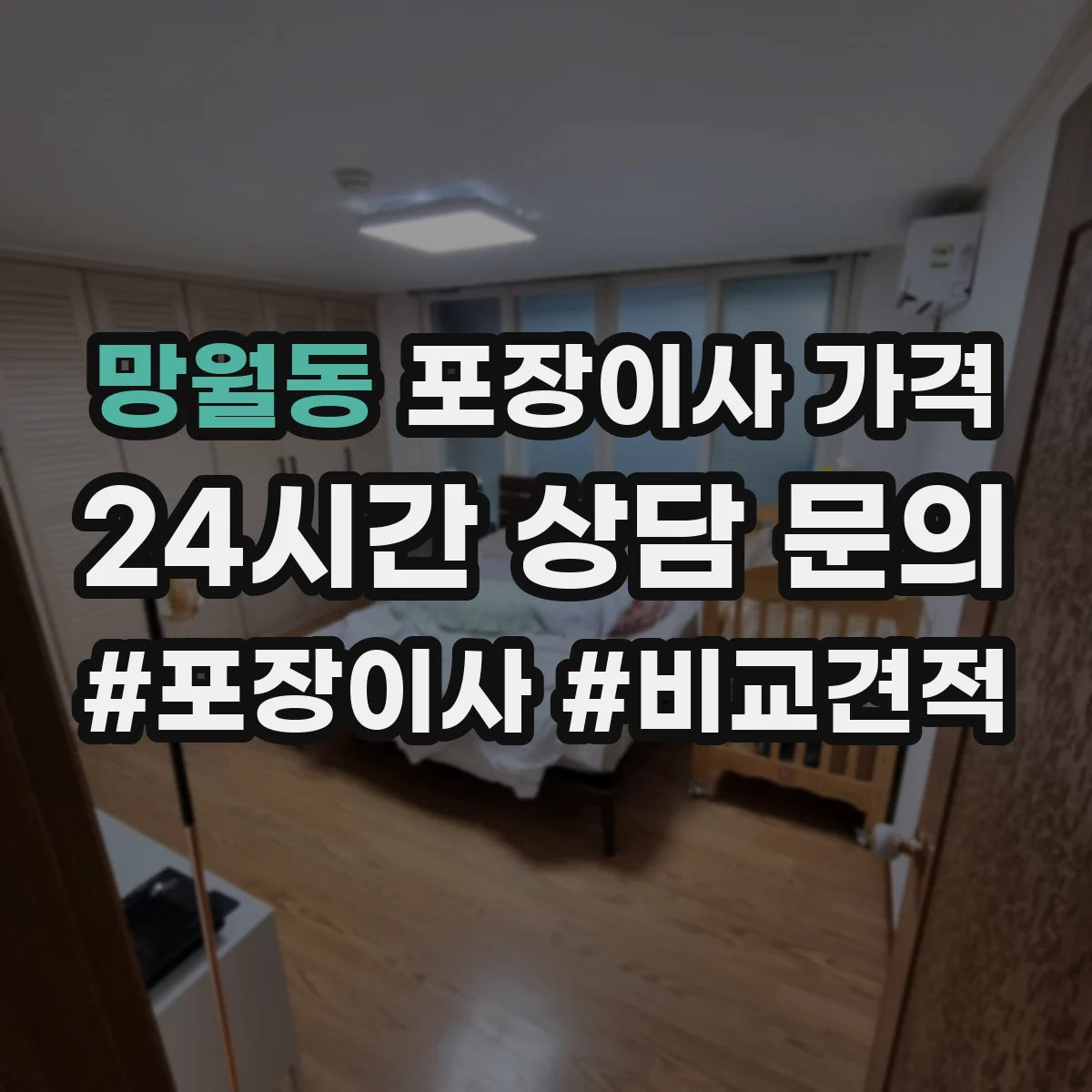 망월동 포장이사 가격