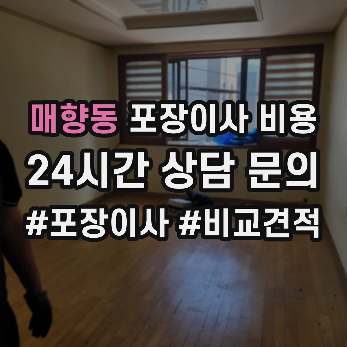 매향동 포장이사 비용