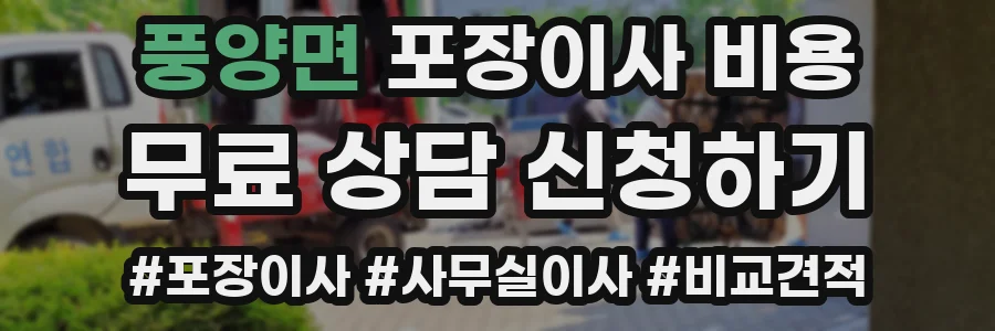 풍양면 포장이사 비용