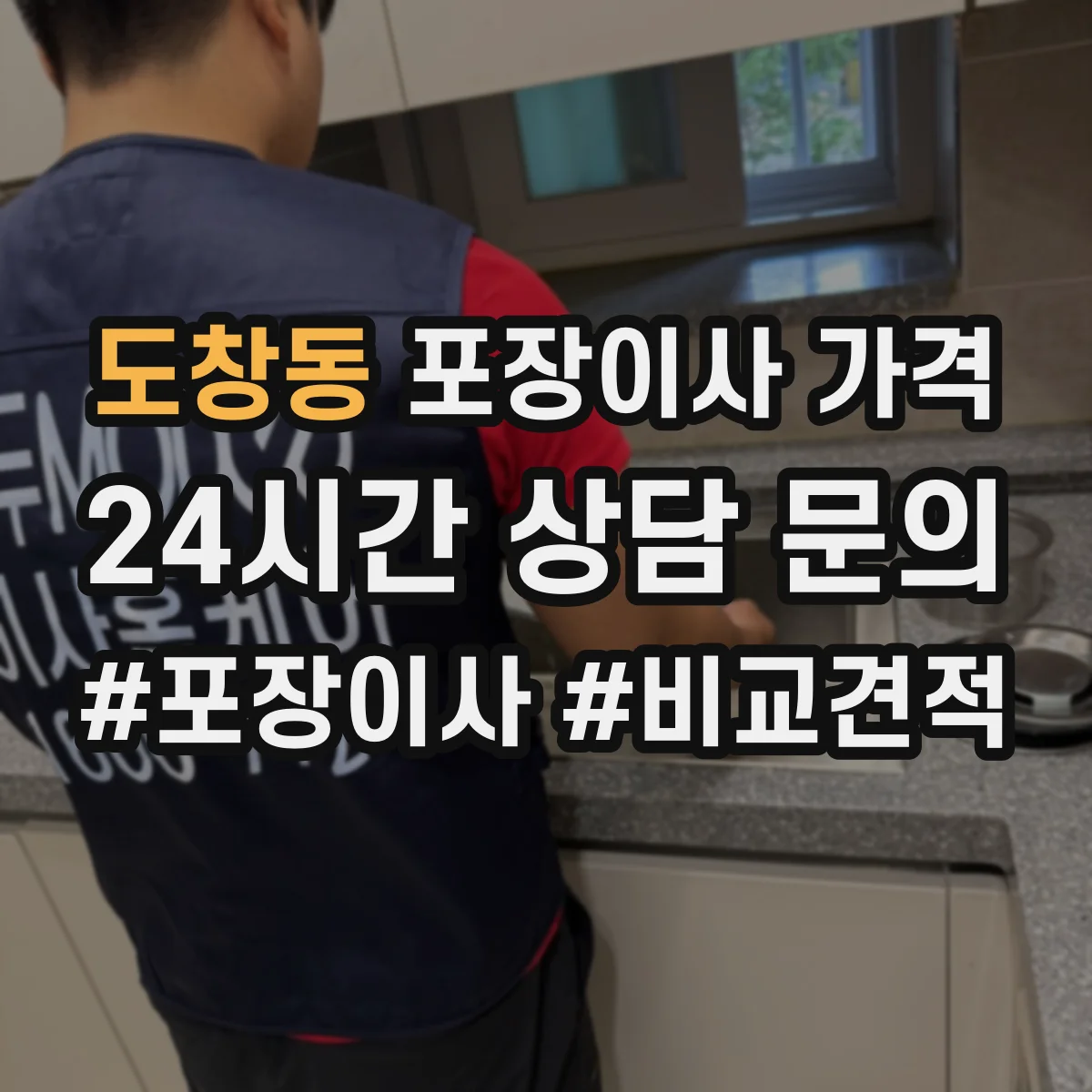 도창동 포장이사 가격