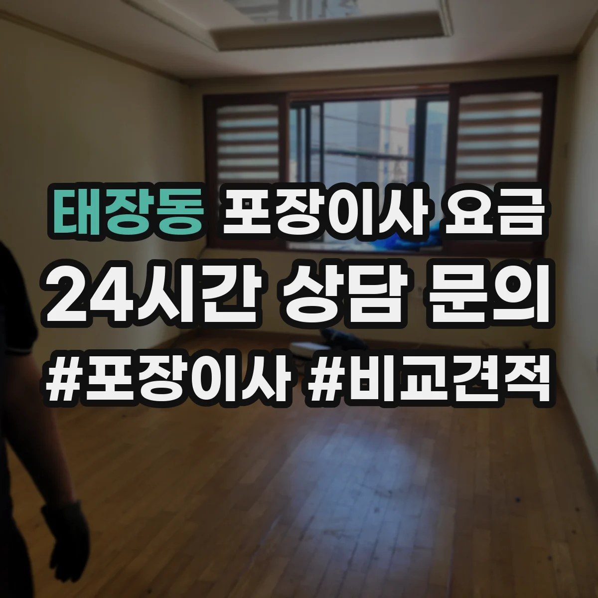 태장동 포장이사 요금
