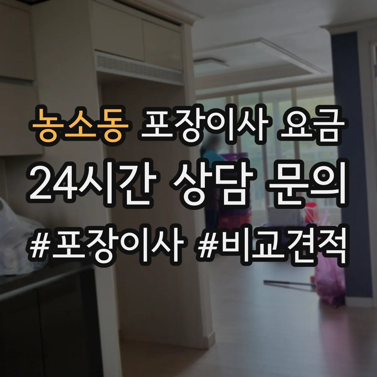 농소동 포장이사 요금