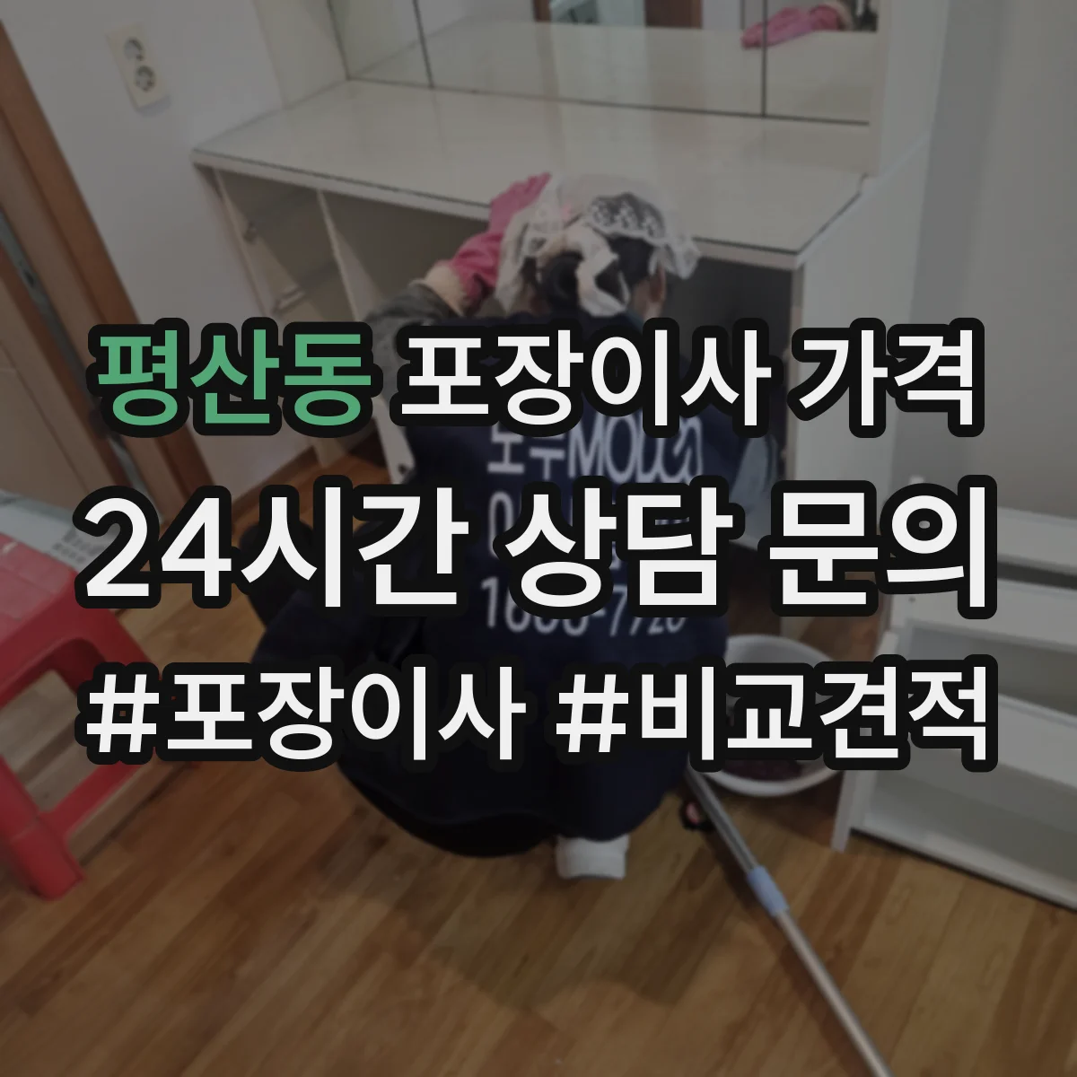 평산동 포장이사 가격