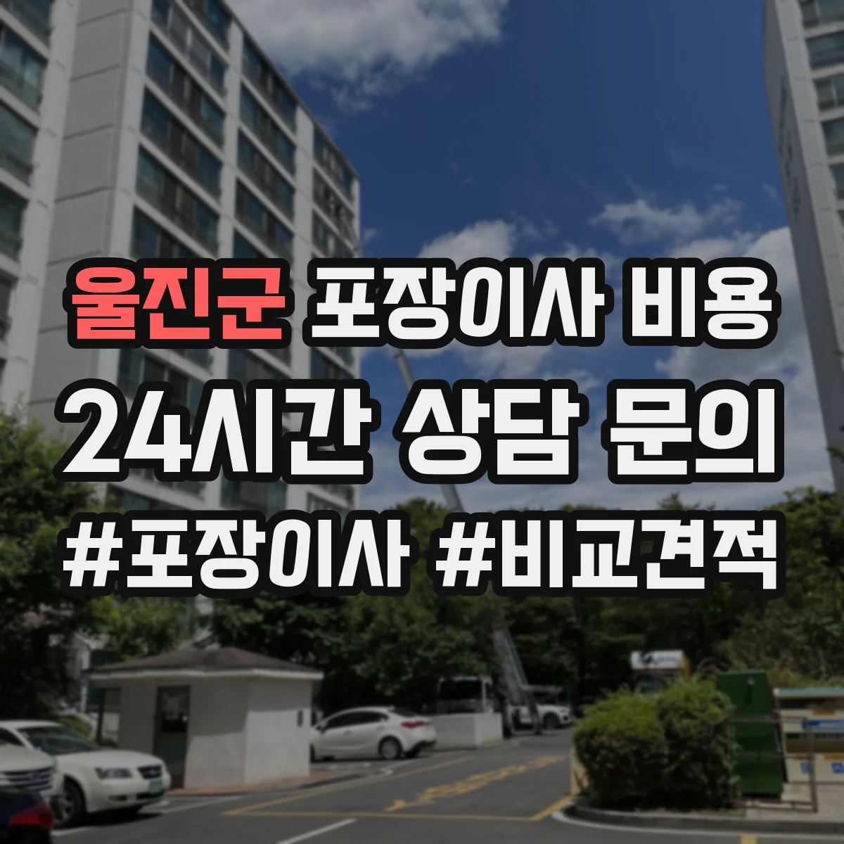 울진군 포장이사 비용