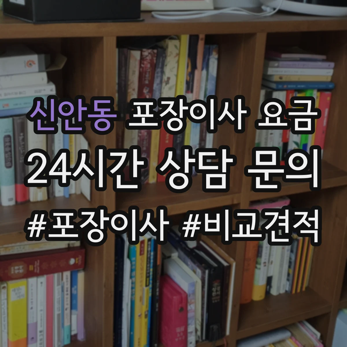 신안동 포장이사 요금