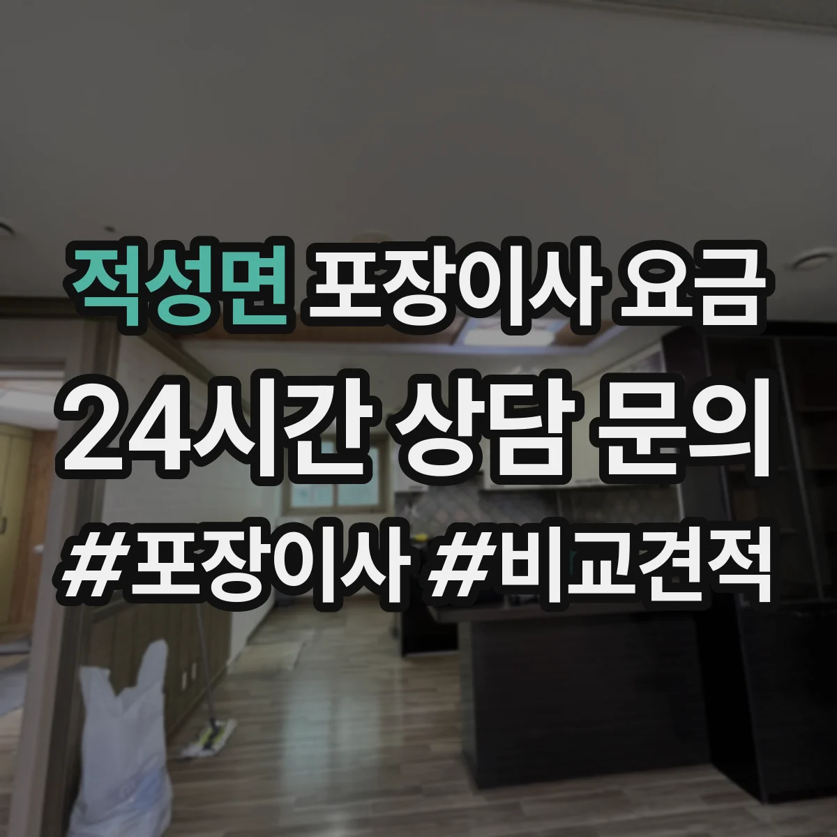 적성면 포장이사 요금