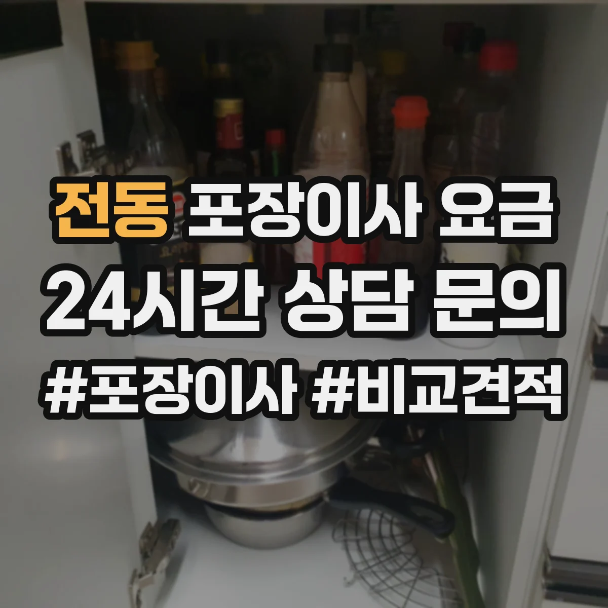 전동 포장이사 요금