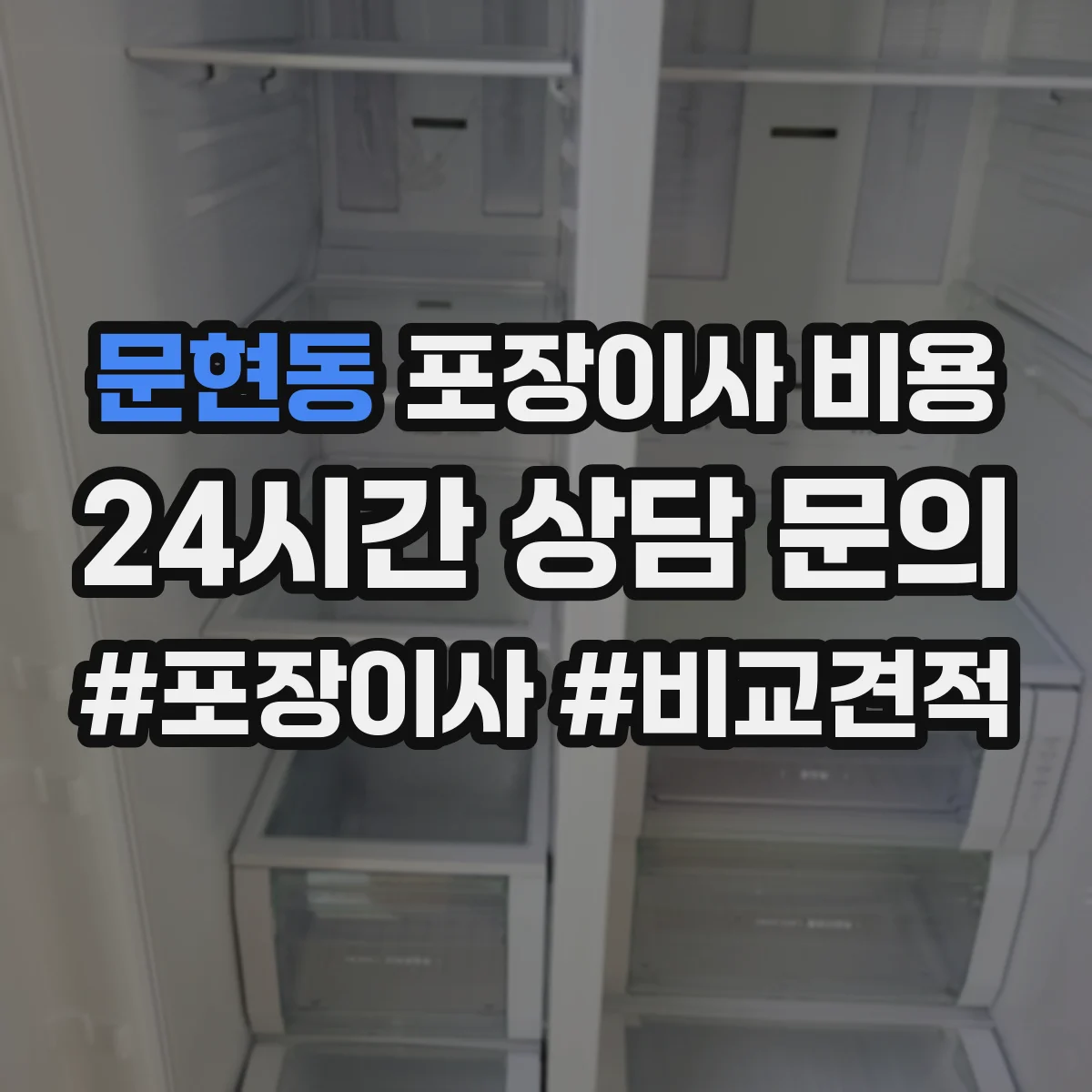 문현동 포장이사 비용