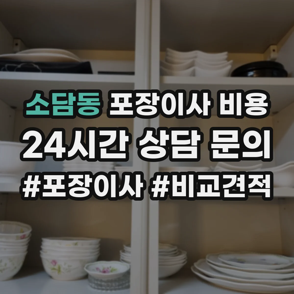 소담동 포장이사 비용