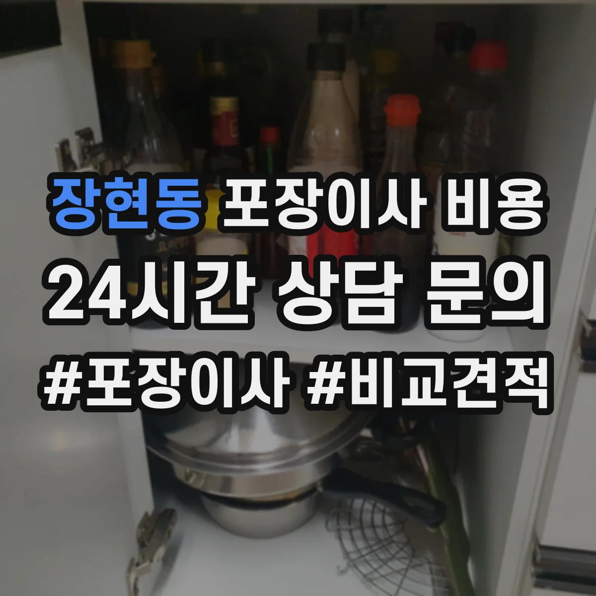 장현동 포장이사 비용