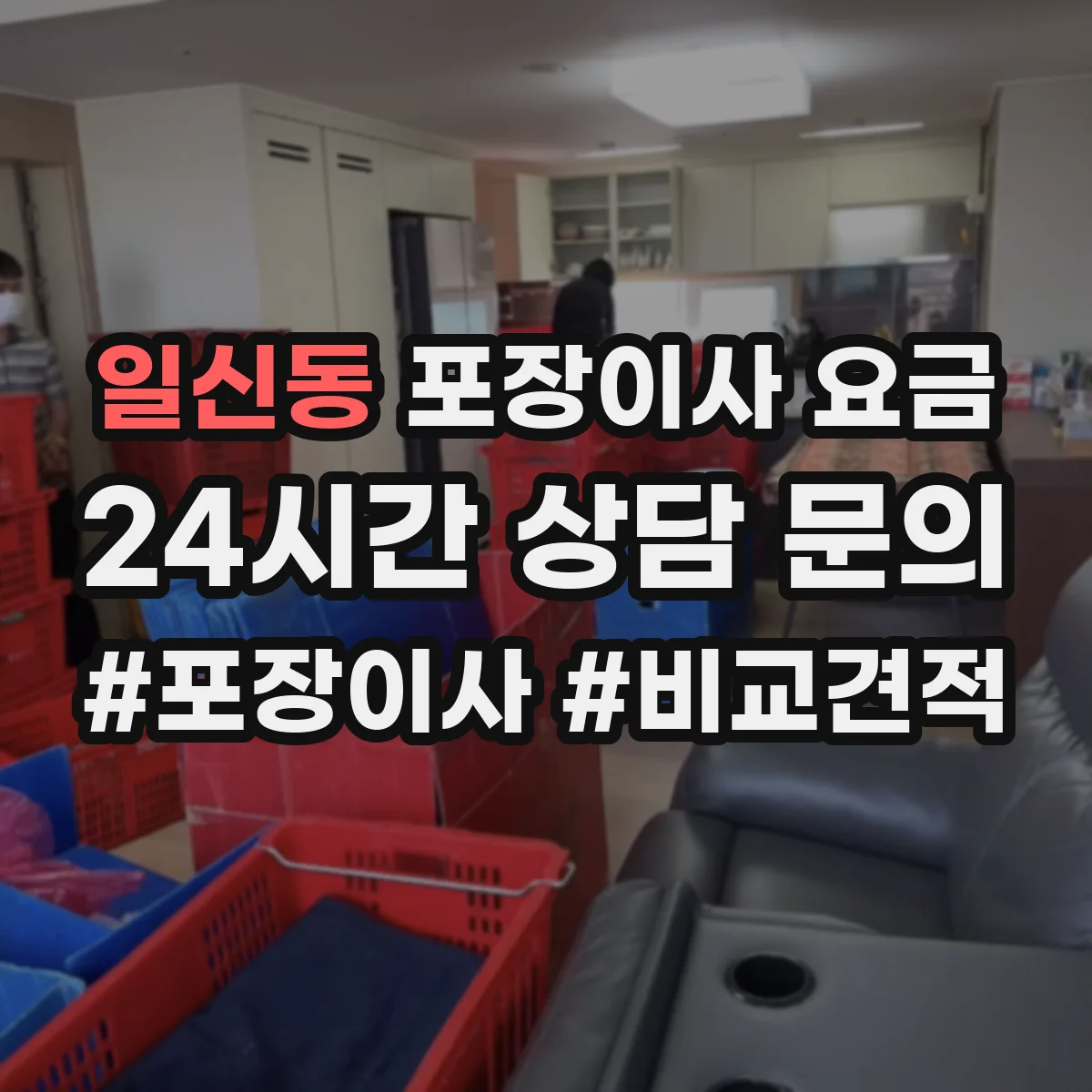 일신동 포장이사 요금