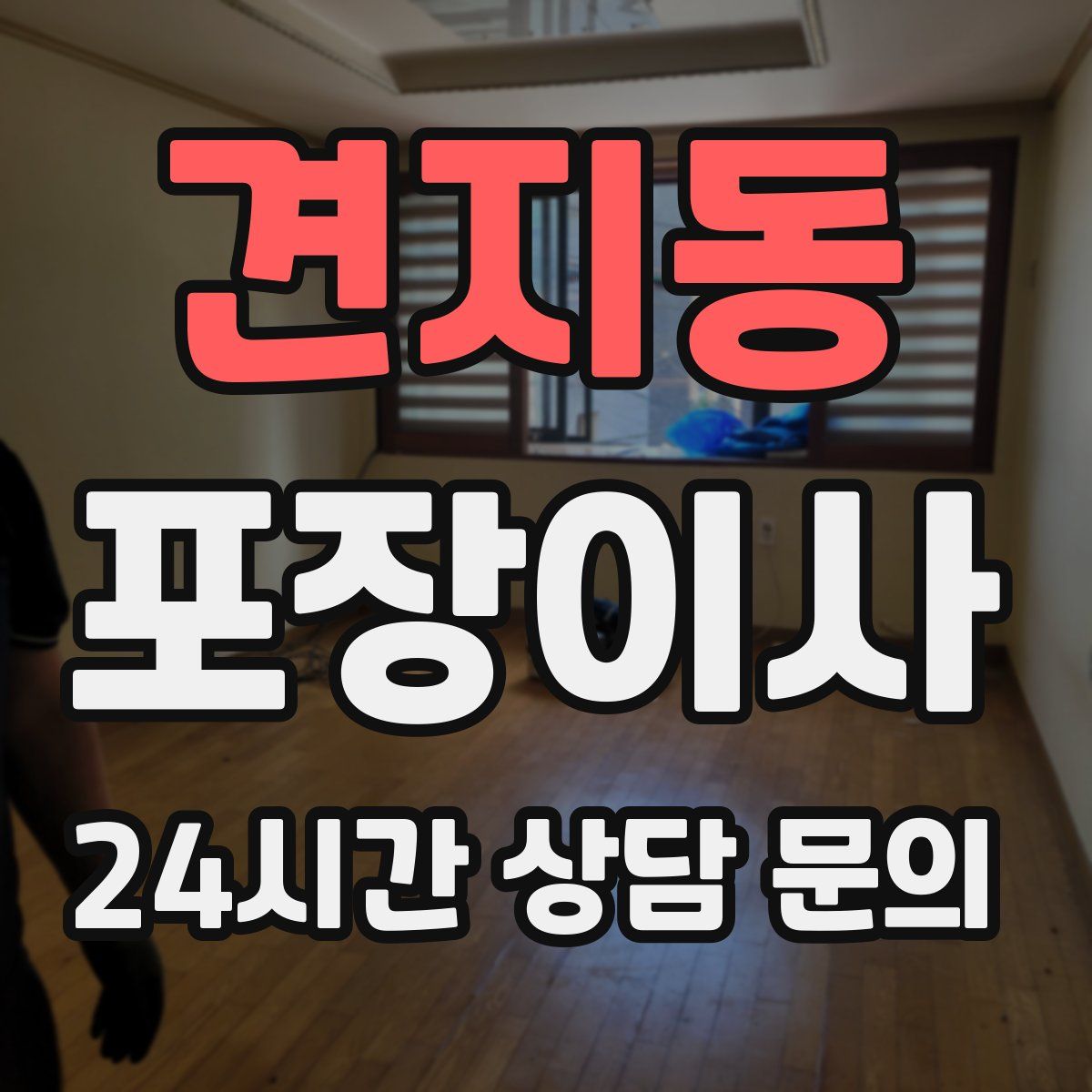 견지동 포장이사