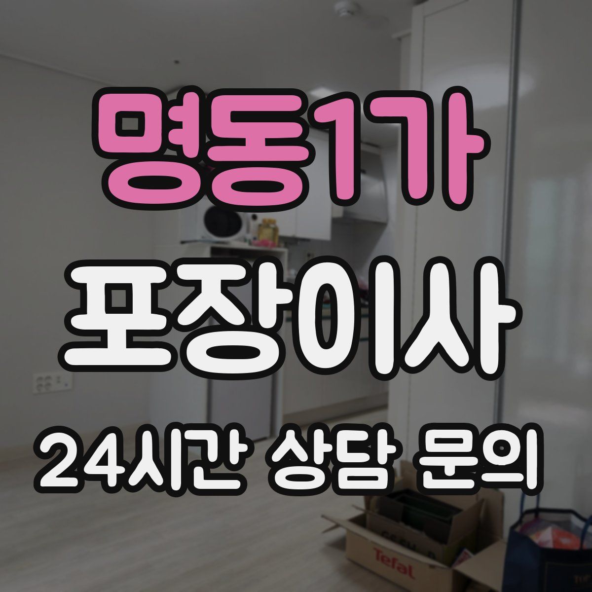 명동1가 포장이사