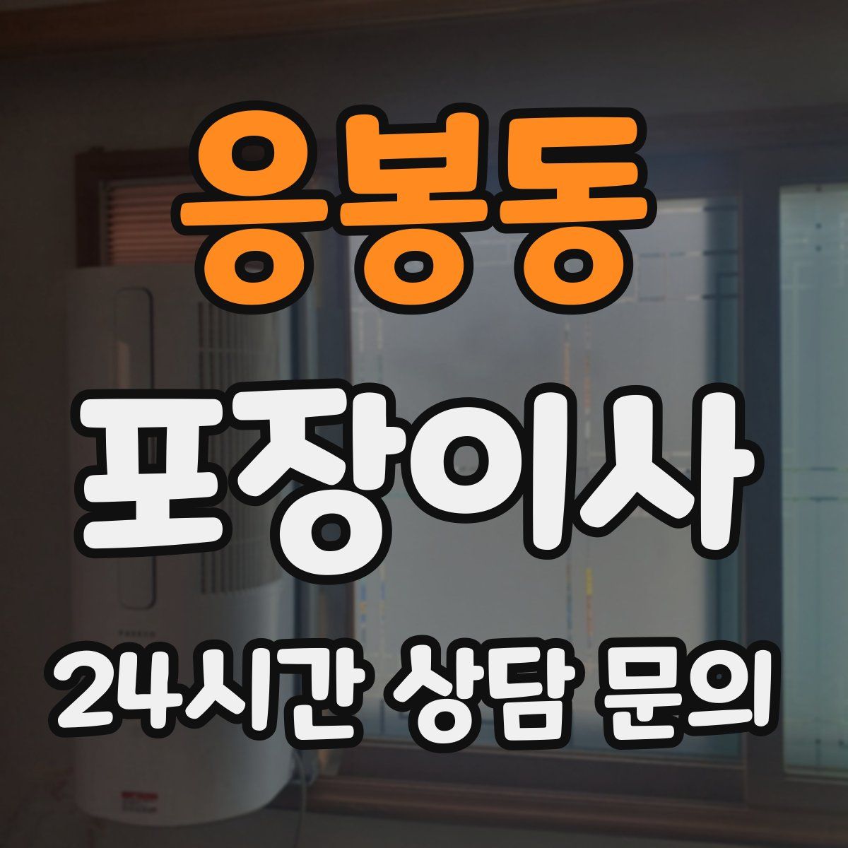 응봉동 포장이사