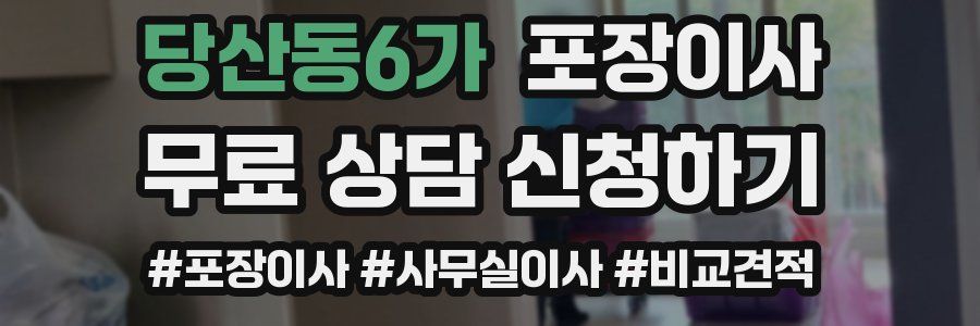 당산동6가 포장이사