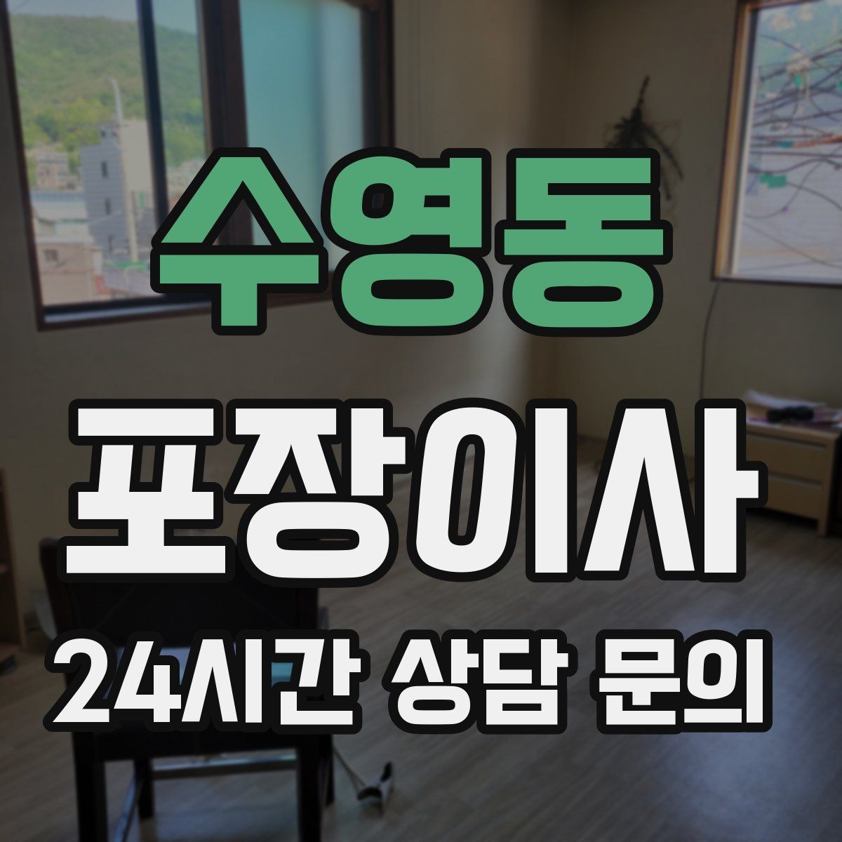 수영동 포장이사