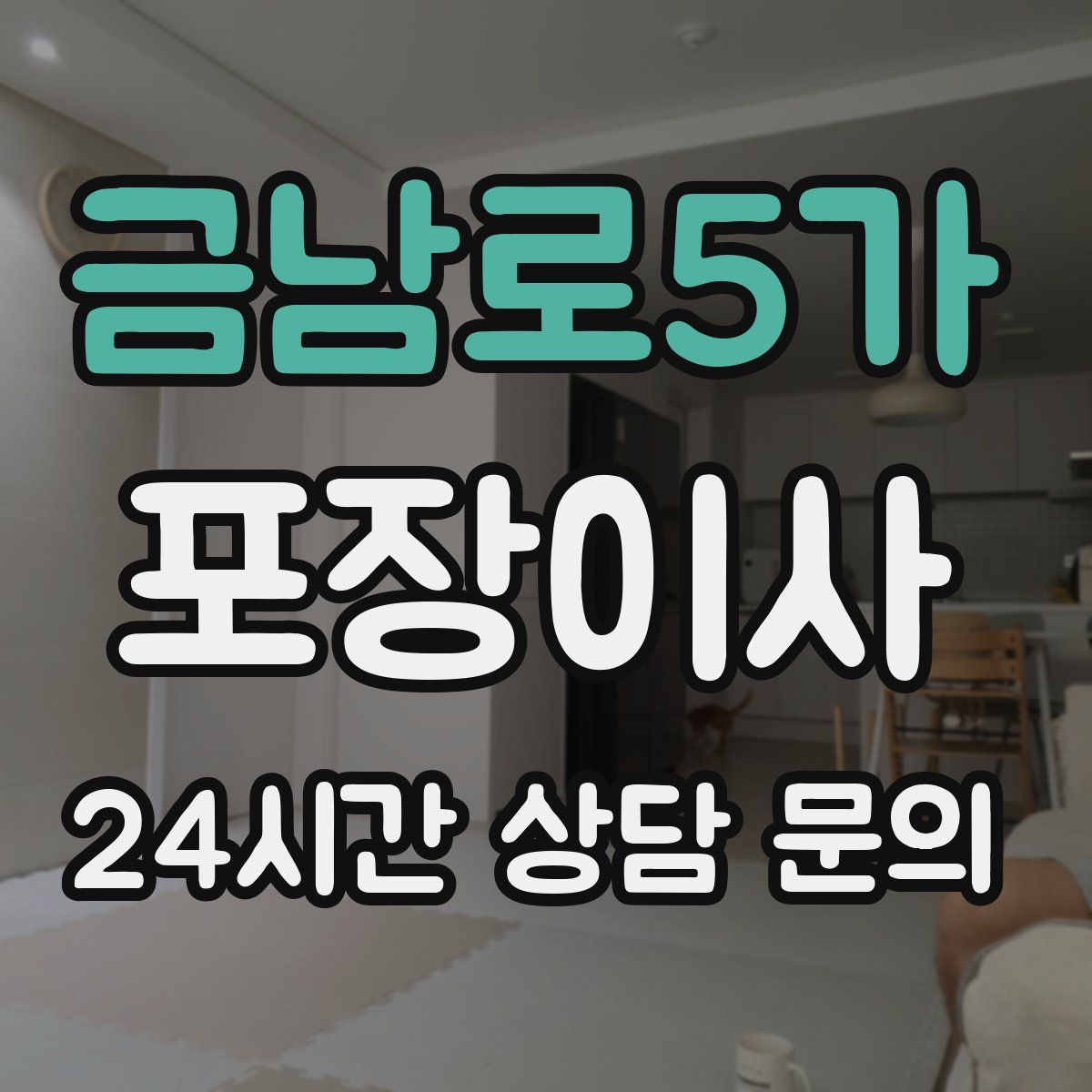 금남로5가 포장이사