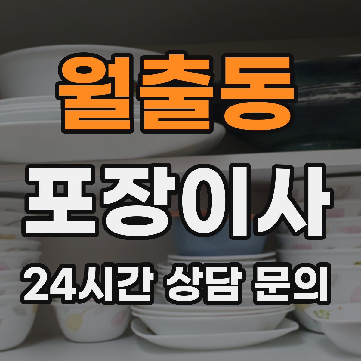 월출동 포장이사