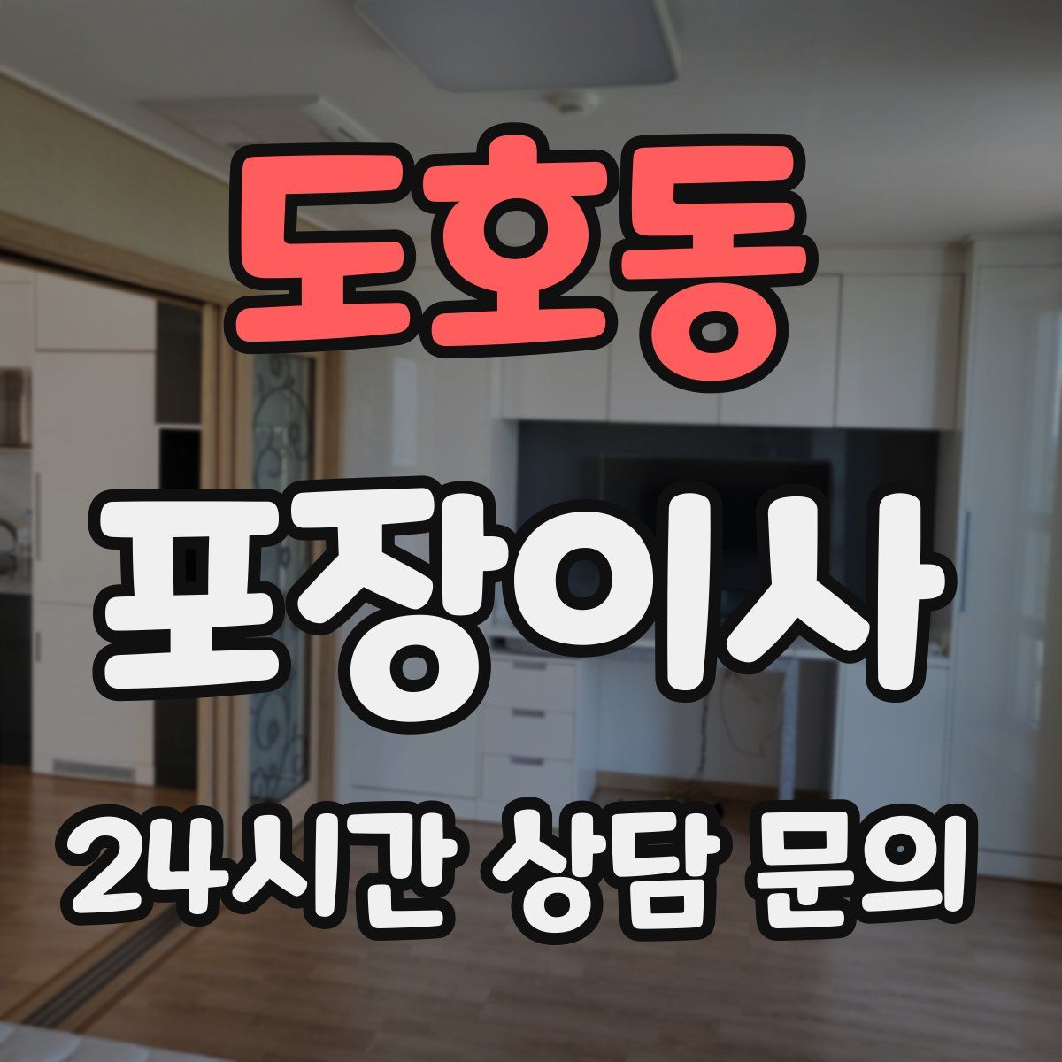 도호동 포장이사