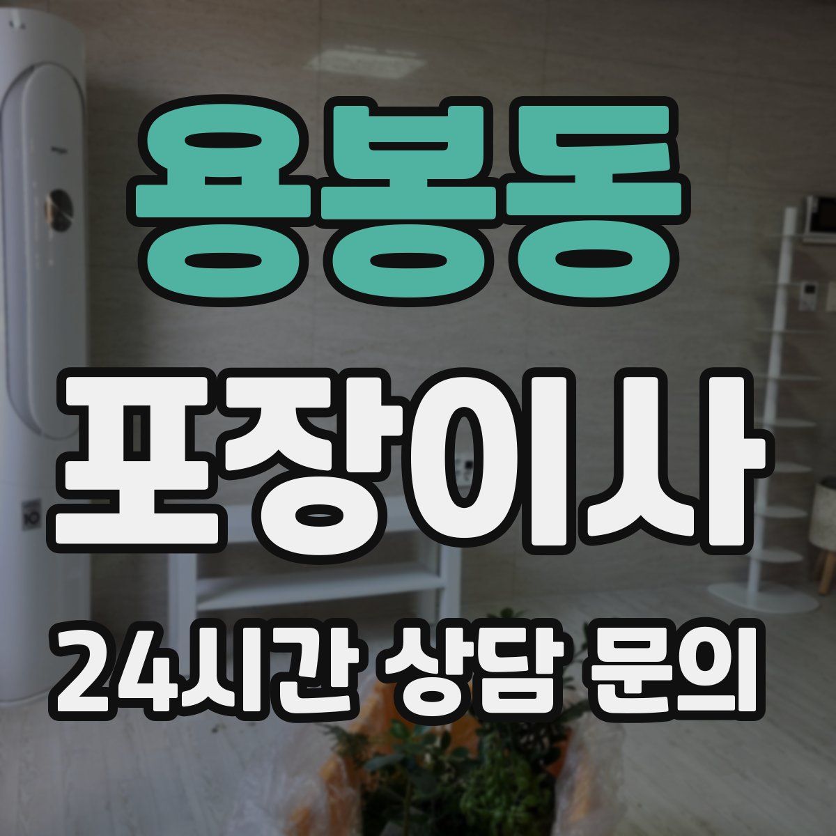 용봉동 포장이사