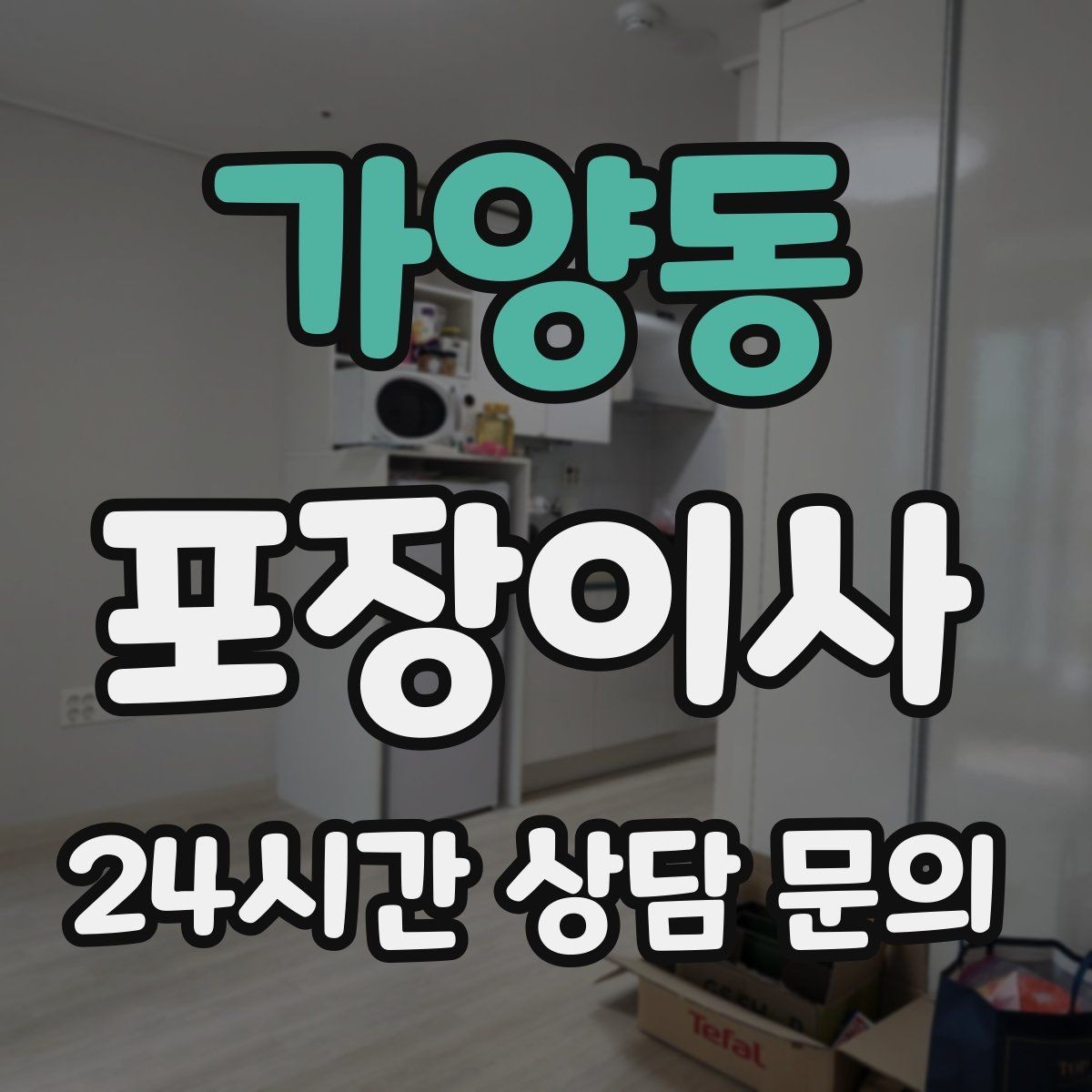 가양동 포장이사 세탁기 이동 전 준비해야 할 것