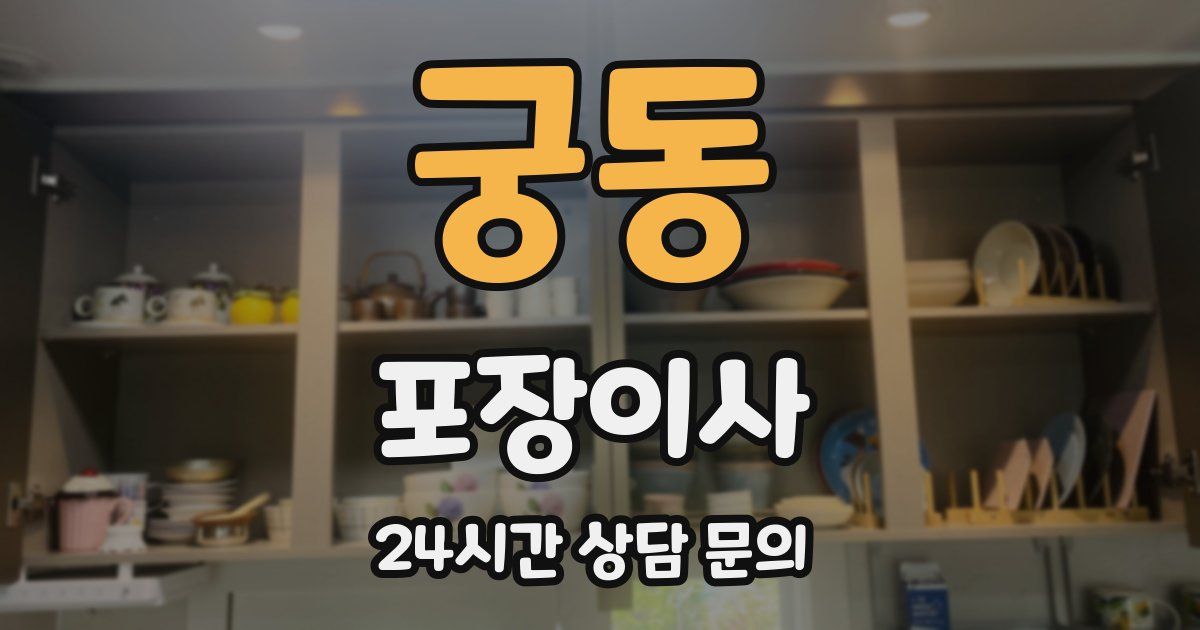 궁동 포장이사