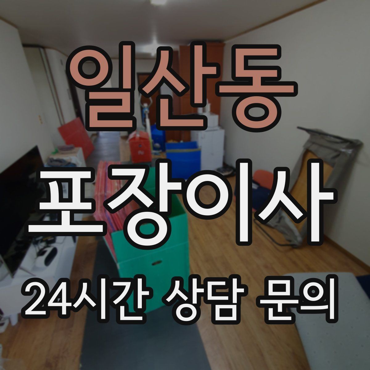 일산동 포장이사 이사 당일 현장 확인해야 할 포인트