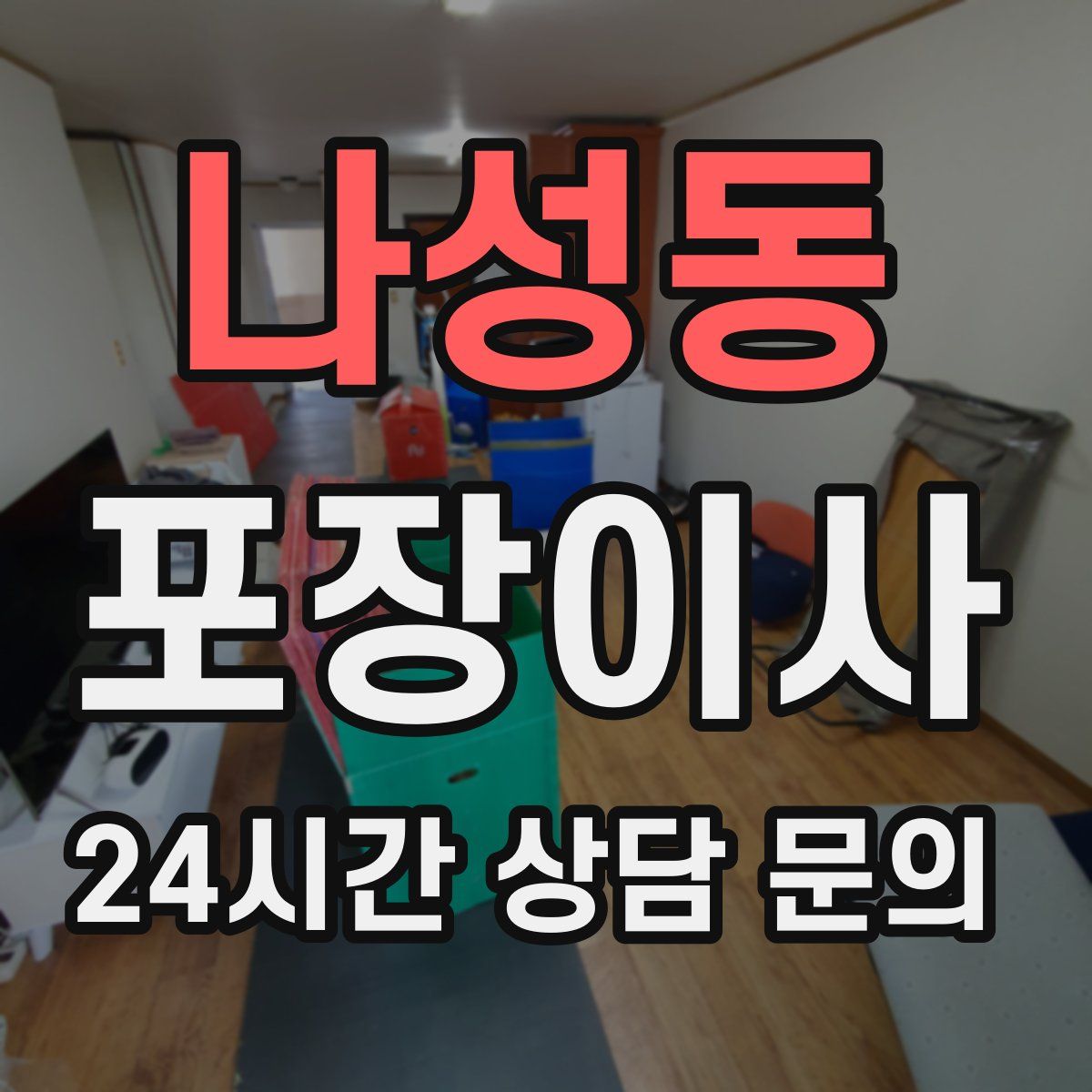 나성동 포장이사