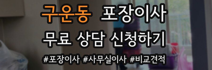 구운동 포장이사