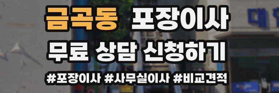 금곡동 포장이사